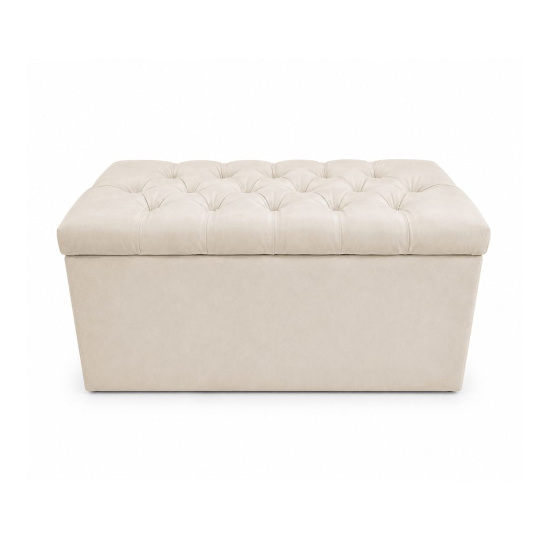 Banqueta estilo capitoné