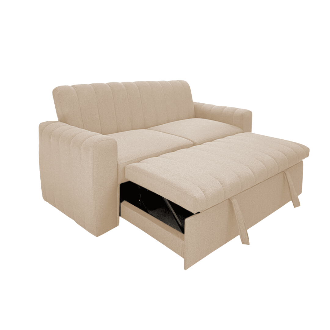 Sofa cama Nantes beige lino