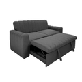 Sofa cama Nantes gris oscuro lino
