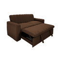 Sofa cama Nantes marron lino