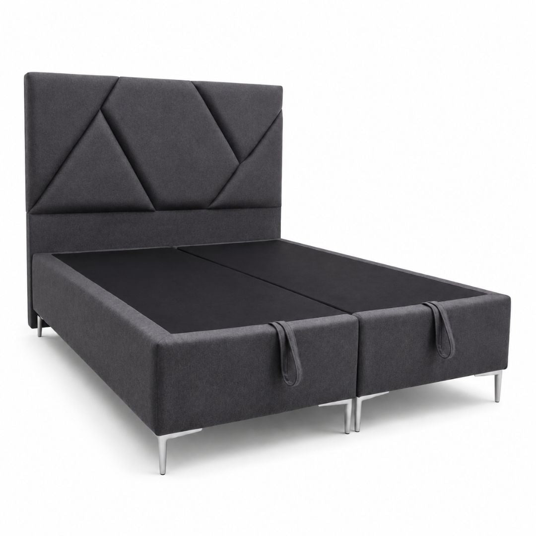 Base de cama baúl con Respaldo Zenith