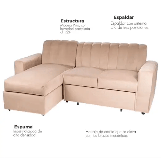 Comodidad desde todos los ángulos